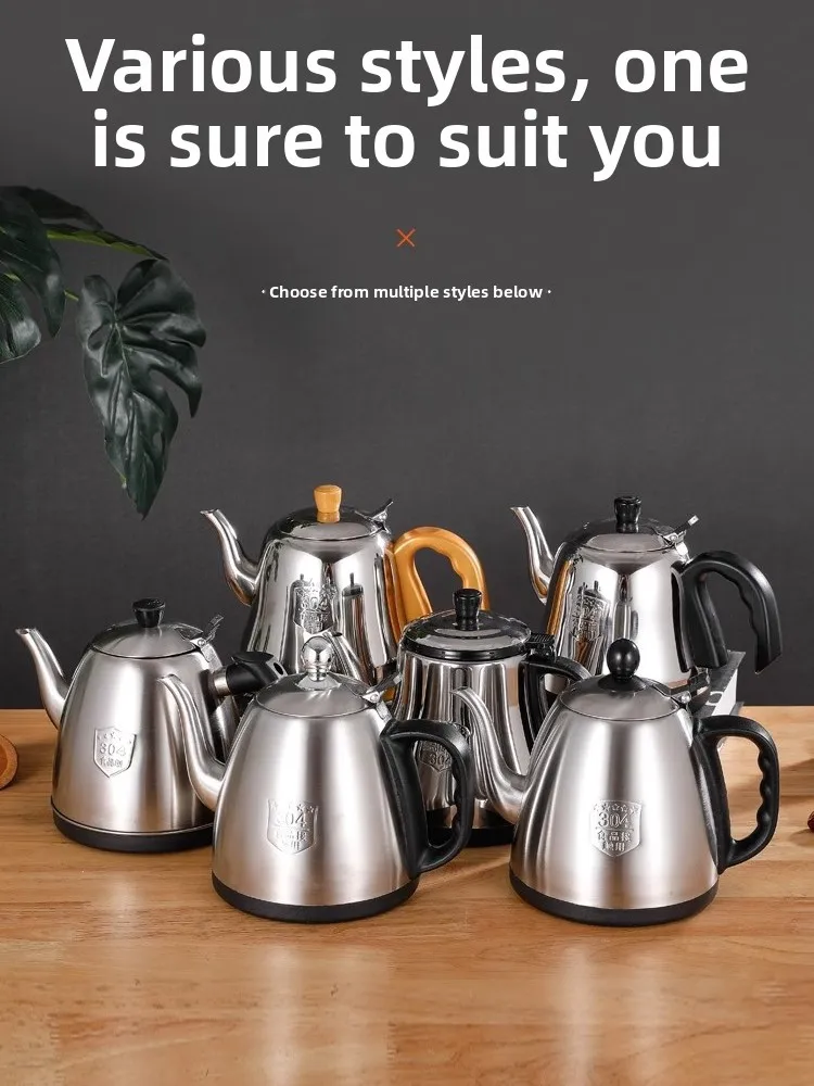 

304 Stainl Steel Kettle Auatic Water Heating Tea Boiler Special Use Single Tea Bar hine Universal Heating K...