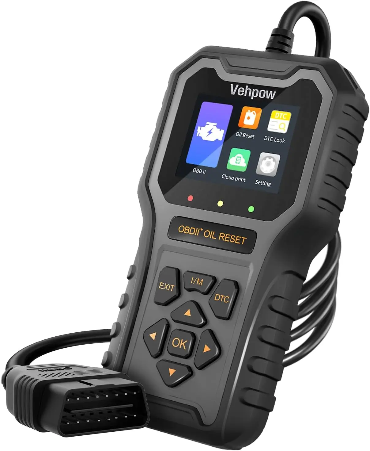 

Сканер OBD2, профессиональный считыватель кодов для проверки освещения двигателя, цветной экран 2,8 дюйма, быстрый и точный диагностический инструмент для автомобилей 1996 г.