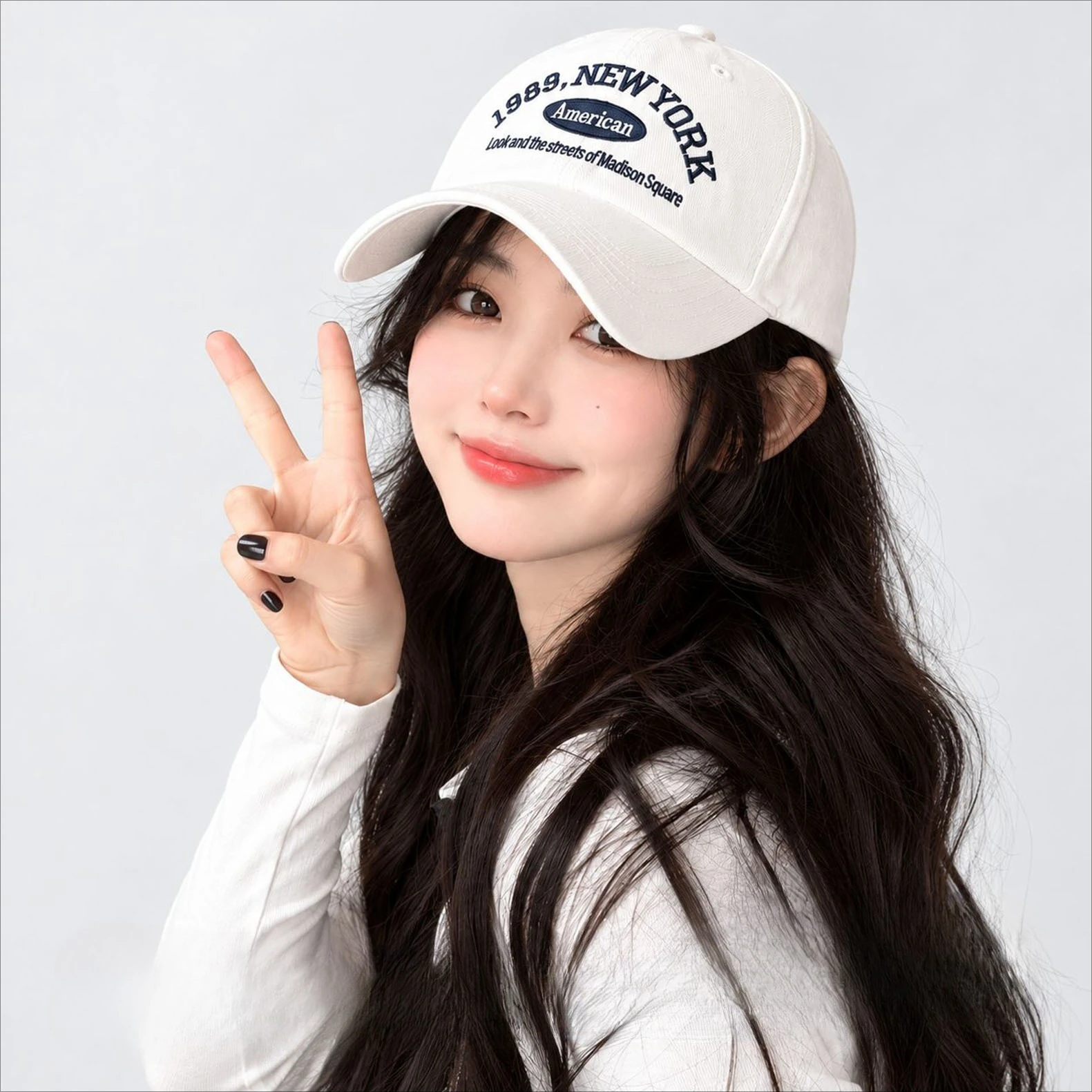 Autumn and Winter Versatile Cap Wholesale, Trend Embroidery 1989 Baseball Cap Men's English Alphabet Hard Top Hat