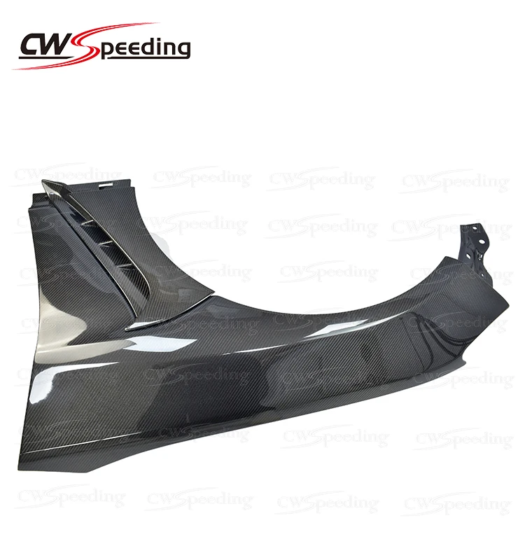 OEM STYLE CARBON FIBER FRONT FENDER WITH FENDER VENTS FOR 2021-2022 TOYOTA GR86