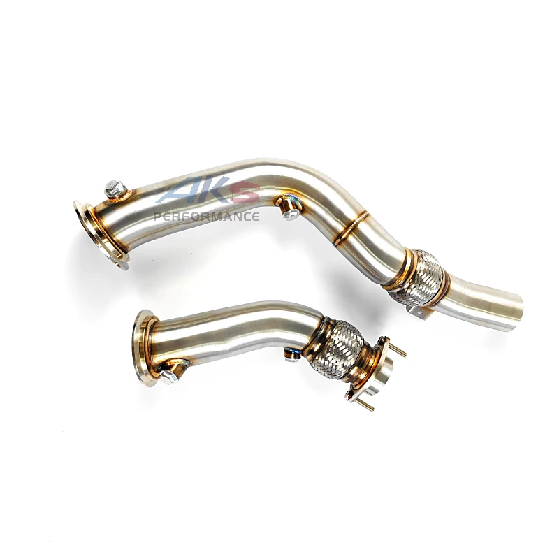 Performance Intercooler Charge Pipe Intake Downpipe Kit For BMW M3 M4 F80 F82
