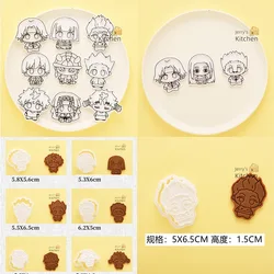 Full Time Hunter Kurapika Character Styling Cake Mold Anime Mold Biscuit Kitchen Candy Chocolate Decoration Baking Tool Gifts