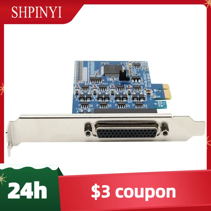 

New PCI PCI-E to RS-485 RS-422 High Speed Serial Card 4 Ports DB9 RS422 R485 PCI-Express PCIE Converter Surge Protection
