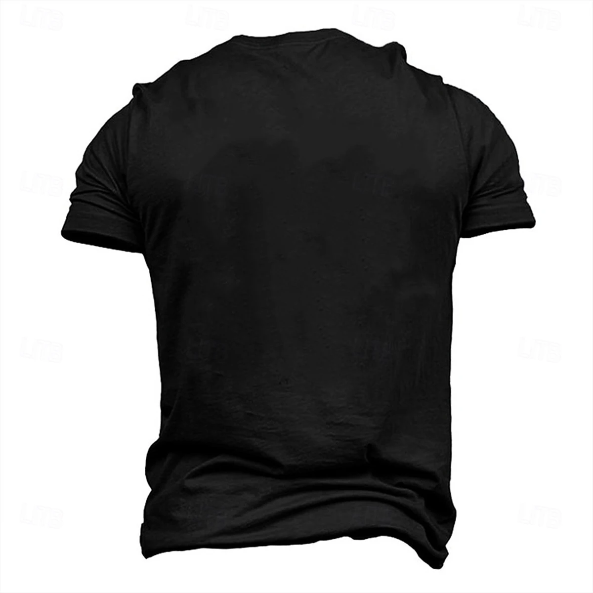 Men's casual O-neck short sleeved T-shirt with interesting coffee quotes printed on summer breathable fashion top image 4