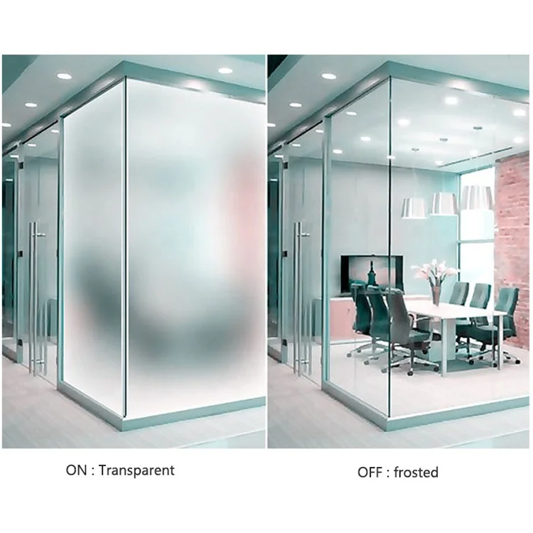 Self-Adhesive Smart Film Roll Privacy Door Elevator Tint Pdlc Film Roll Sport Venues Window Electric Dimming Film Roll for Glass