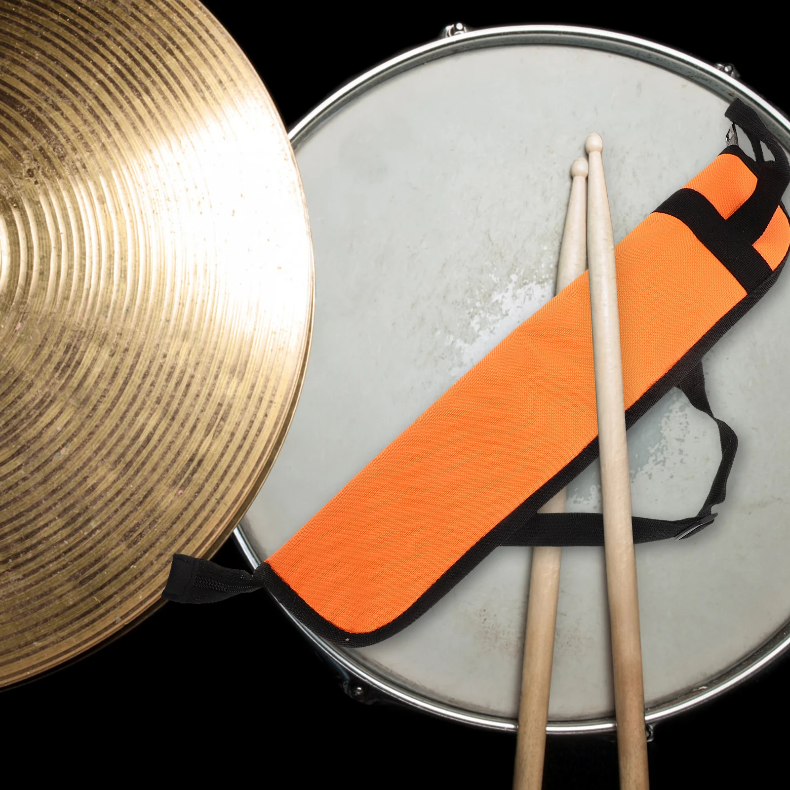 

Storage Bag Oxford Cloth Drum Mallet Holder Portable Lightweight Case Organizer For Drummers Practice Gigs Handle Quick Access