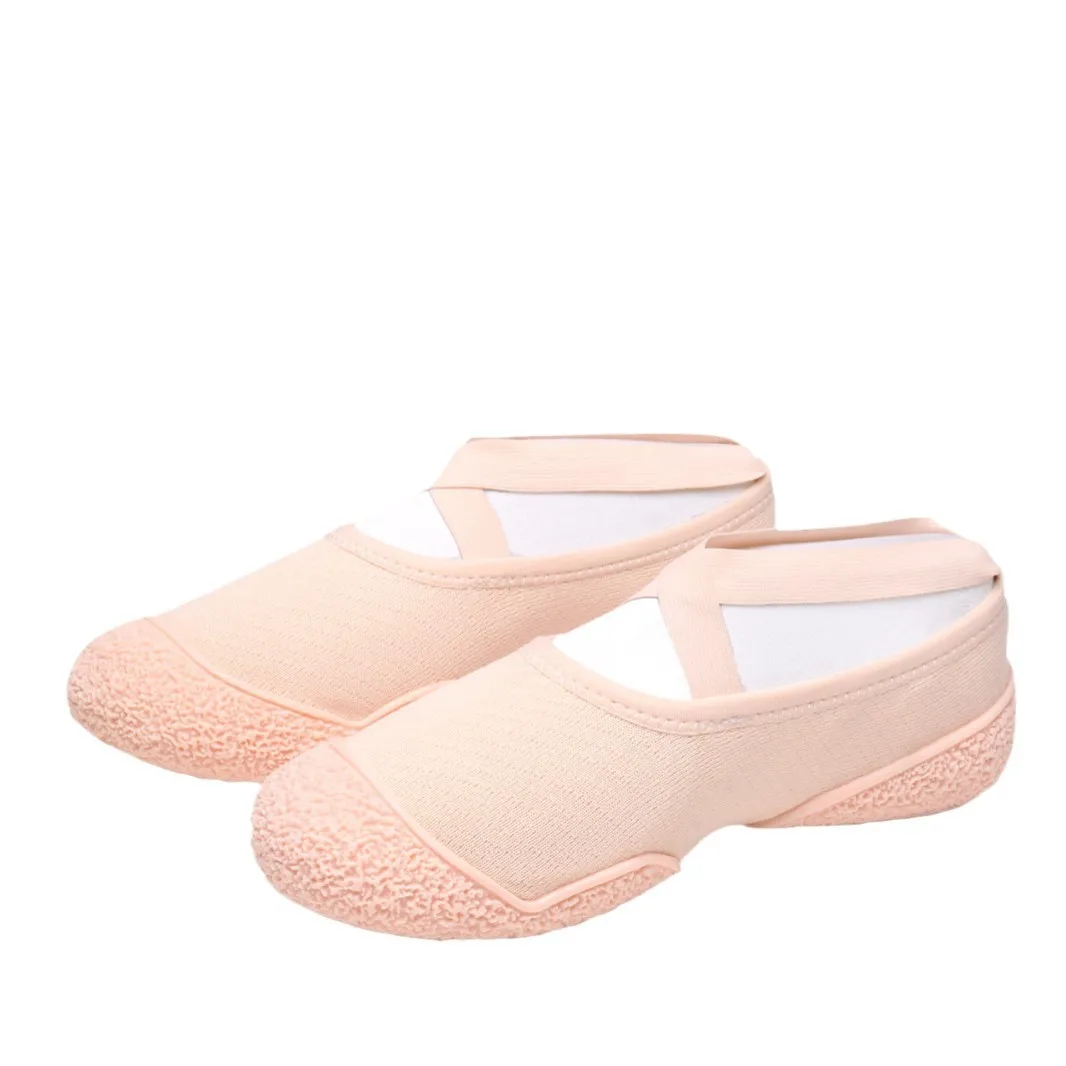 Indoor Non-Slip Ballet Shoes for Exercise and Aerobics—Flexible, Soft-Soled, Shock-Absorbing, Breathable, and Lightweight