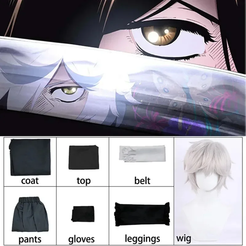 Габимару косплей Дзигоку Раку костюм аниме Адский Рай ниндзя униформа парик Хэллоуин для взрослых/