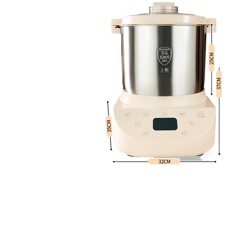 

LXY Household New Automatic Integrated Cooking Machine 10L Large Capacity Multifunctional Stirring Fermentation Kneading Machine