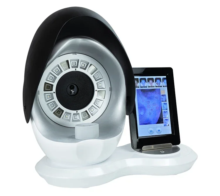 2025 mais novo analisador de pele ai instrumento de imagem inteligente detector espelho mágico 3d digital máquina análise facial produto