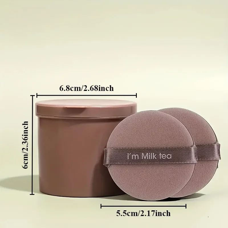 7-piece set of air cushion powder puff sponge wet and dry reusable suitable for liquid cream foundation and powder makeup tools