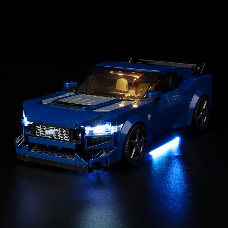 No Model Led Light Kit for Ford Mustang Dark Horse Sports Car 76920
