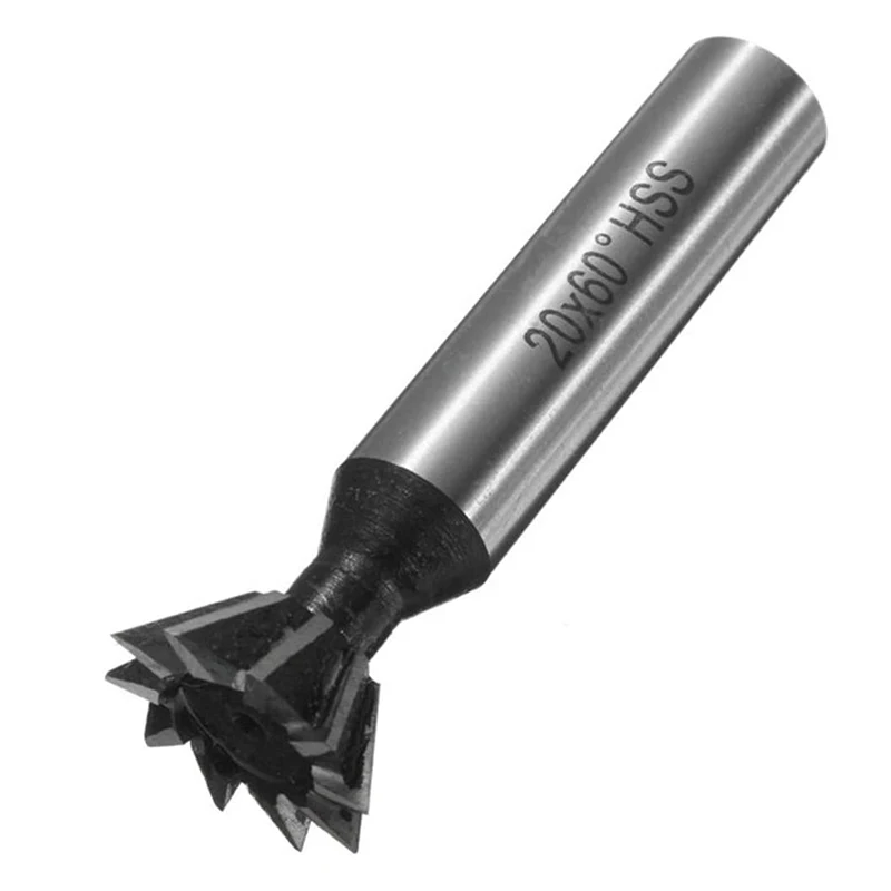 COFA-20Mm 3/4 بوصة 60 درجة الصلب تتوافق قاطعة المطحنة مستقيم عرقوب النجارة قاطعة المطحنة