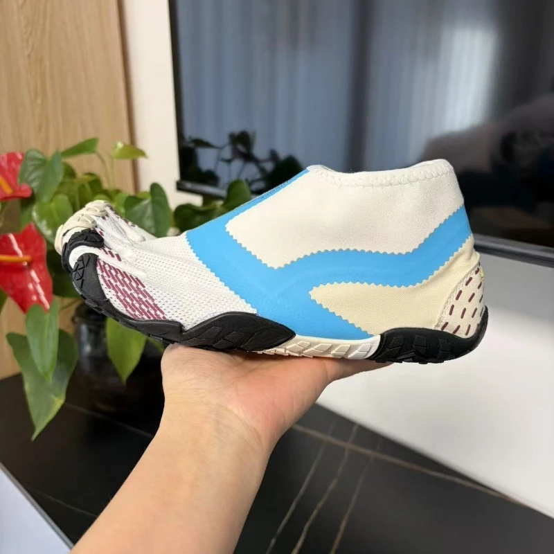 Trendy Fashion V Soul Unisex Barefoot Dance Shoes Lightweight Quick Dry Breathable Five Finger Footwear for Yoga Walking Outdoor Sports