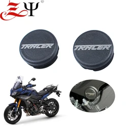 2PCS Chassis Plugs For YAMAHA Tracer 900GT Tracer900 GT 2018 2019 2020 Motorcycle Frame Hole Cover Caps Plug Frame Cap