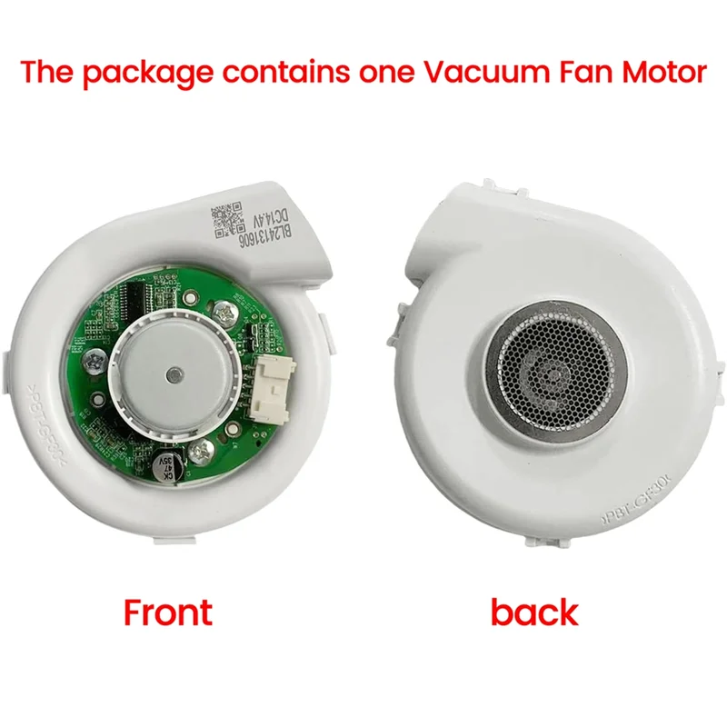 Motor de ventilador de vácuo para roborock s8 maxv ultra/g20s peças de reposição motor de ventilador de vácuo-motor de substituição BL24131606-A58E