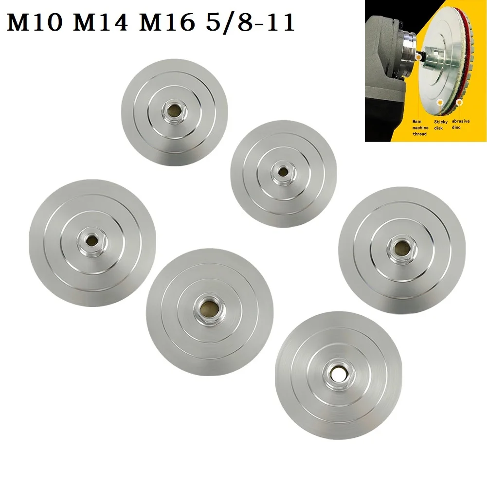 

3/4" Self-Adhesive Sanding Backing Pad with Hook Loop – M10/M14/M16 Thread for Polisher & Grinder
