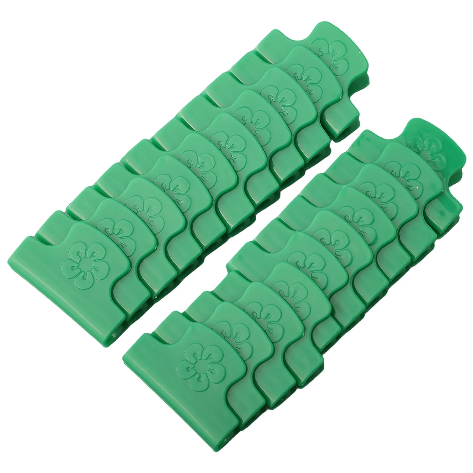 20pc Plastic Film Buckle Clip Greenhouse Snap Clamps Film Buckle Clamps Pipe Clamps Gardening Supplies Wide Application