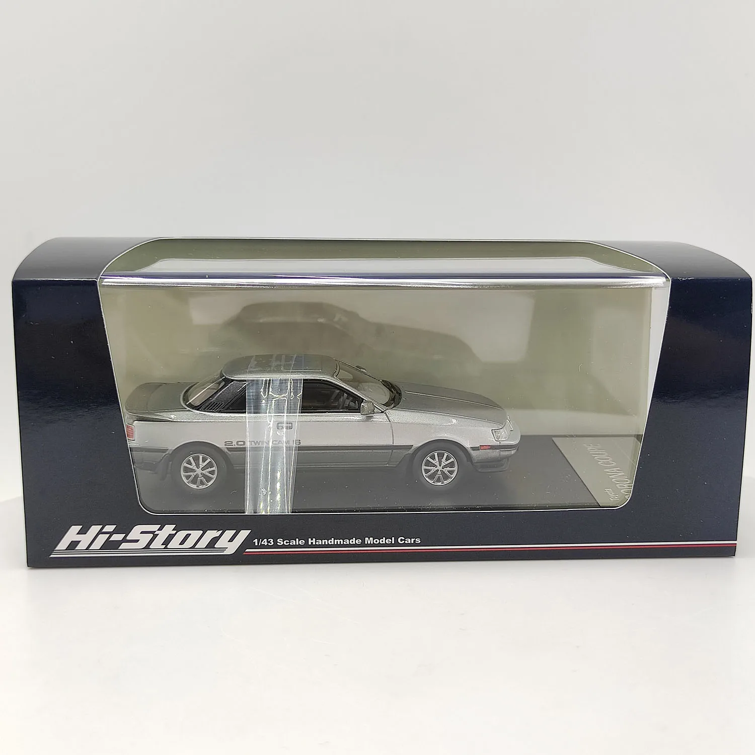 

Высокопроизводительная модель автомобиля из смолы Toyota CORONA COUPE 2000 GT-R 1985, масштаб 1:43,