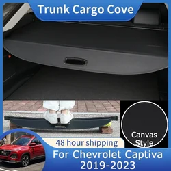 For Baojun 530 Chevrolet Captiva CN202S 5-Seats 2019 2020 2021 2022 2023 Rear Trunk Cargo Cover Privacy Security Shield Curtain