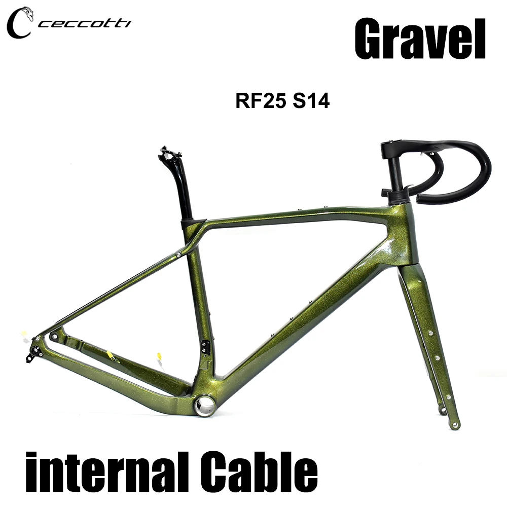 Sequel Carbon Gravel Frame, Color for the Gravel, Use T1000, Full Carbon Fiber Bike Frame