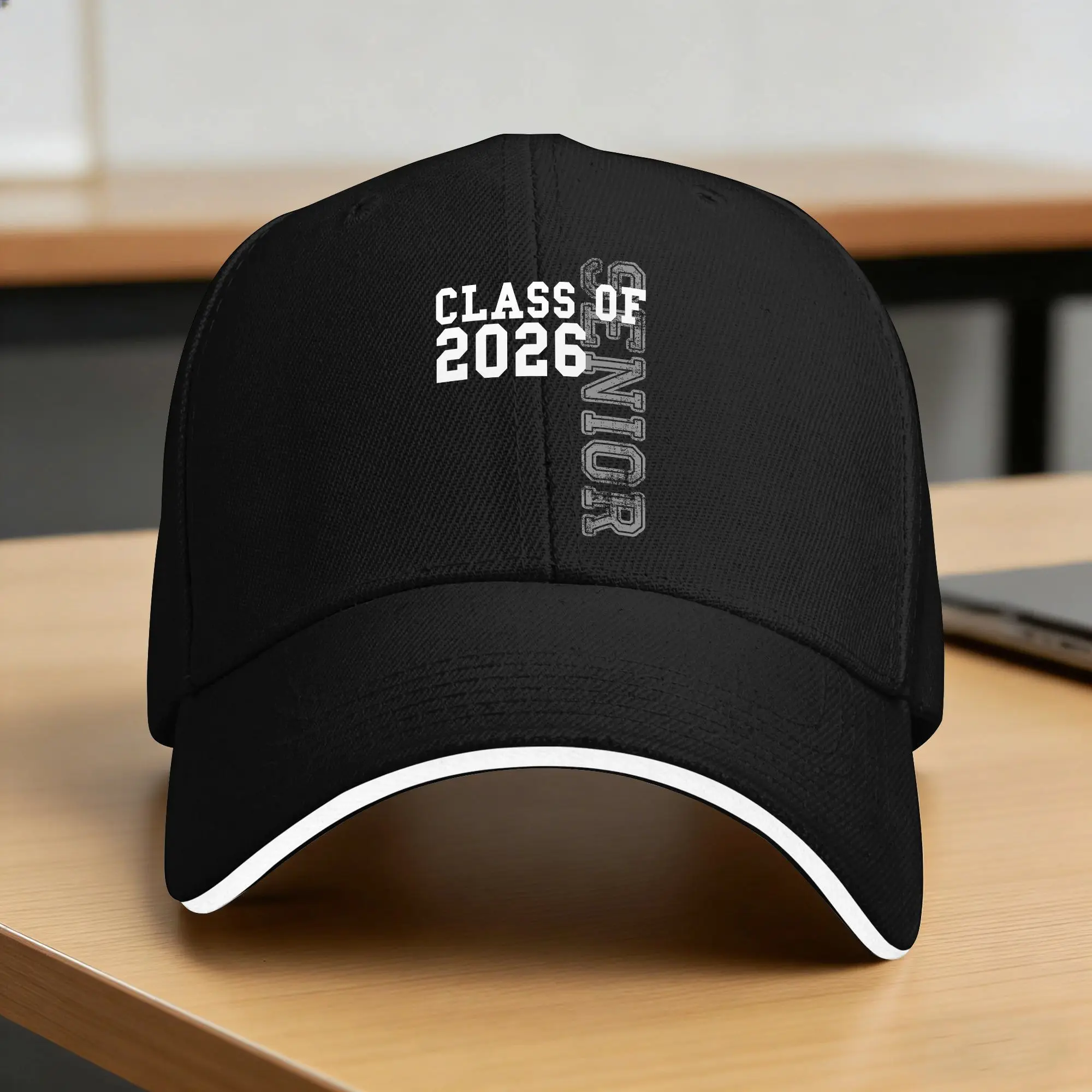 Class of 2026 Senior 2026 Graduation  Baseball Cap  Stylish Men Adult Trucker Hat Sun Visor Print Hiking Fishing Baseball Caps