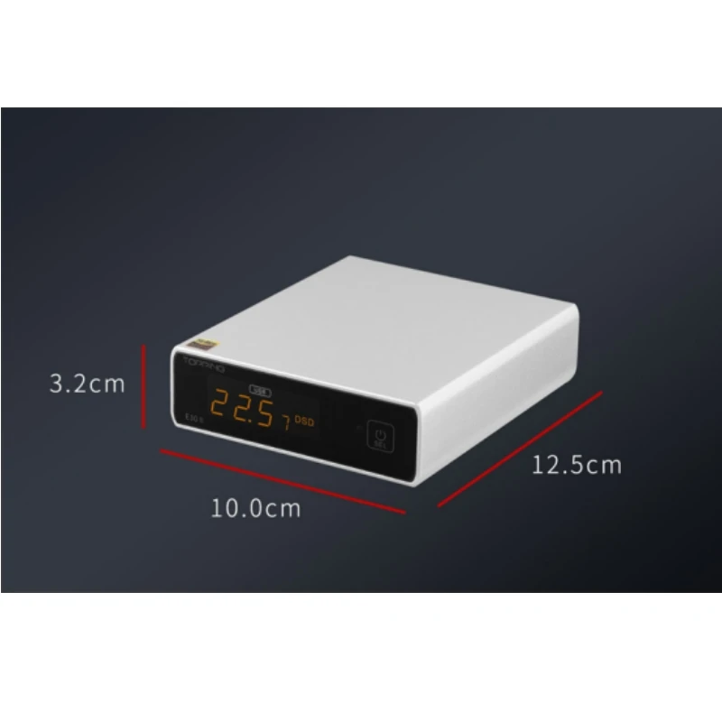 TOPPING E30 II Dual AK4493S Decoder DAC XU208 32bit/768k DSD512 Touch Operation With Remote Control Hi-Res Decoder
