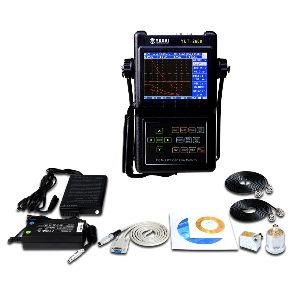 

YUSHI YUT-2600 Ultrasonic Flaw Detector for Metal Defect Detection