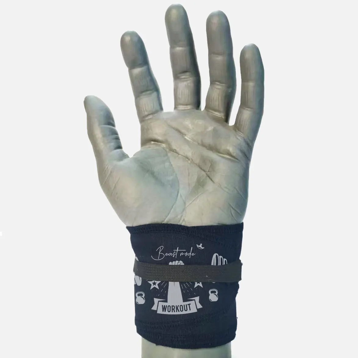 أغطية معصم، لفافة قوة صالة الألعاب الرياضية، حزام تدريب الشارع، دعامة يدوية لرفع الأثقال من نسيج القطن، دعم المعصم لرفع الأثقال،