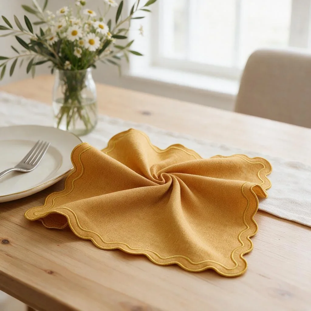 10 Pcs Dinner Napkins Cotton Linen Blend Cloth Napkins Washable Reusable for Parties Dinners Weddings Cocktail Christmas