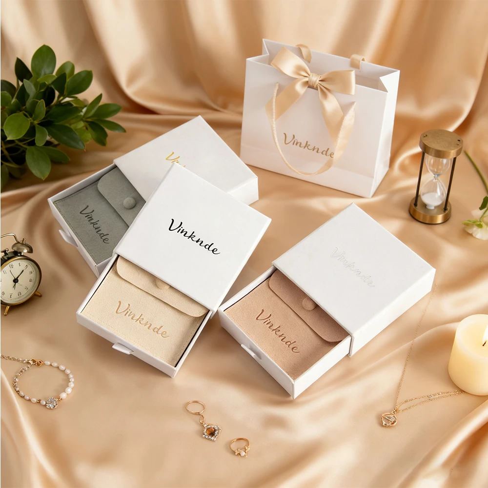 

24 шт. 9*9*3,2 см, ящик для белой бумаги, коробка с персонализированным логотипом, слайд, упаковка для ювелирных изделий, сумка для хранения, оптовая продажа, серьги, ожерелье, картонная коробка