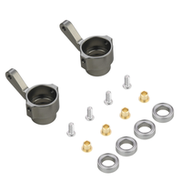 AS95-8X Metal Steering Cup Turn Cup Kit For WPL C14 C24 C34 C44 B14 B1 B16 B24 B36 MN D90 D91 MN99S RC Car Parts,Titanium