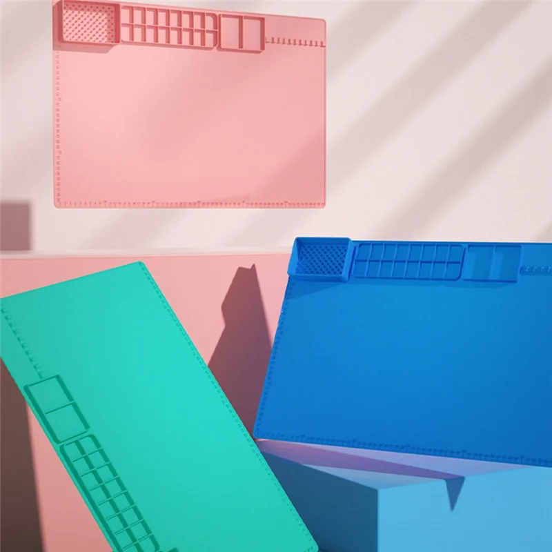 A59E-مكتب حصيرة رسم حصيرة الأطفال DIY الكتابة على الجدران حصيرة الفن اللوحة حصيرة مكتب حصيرة