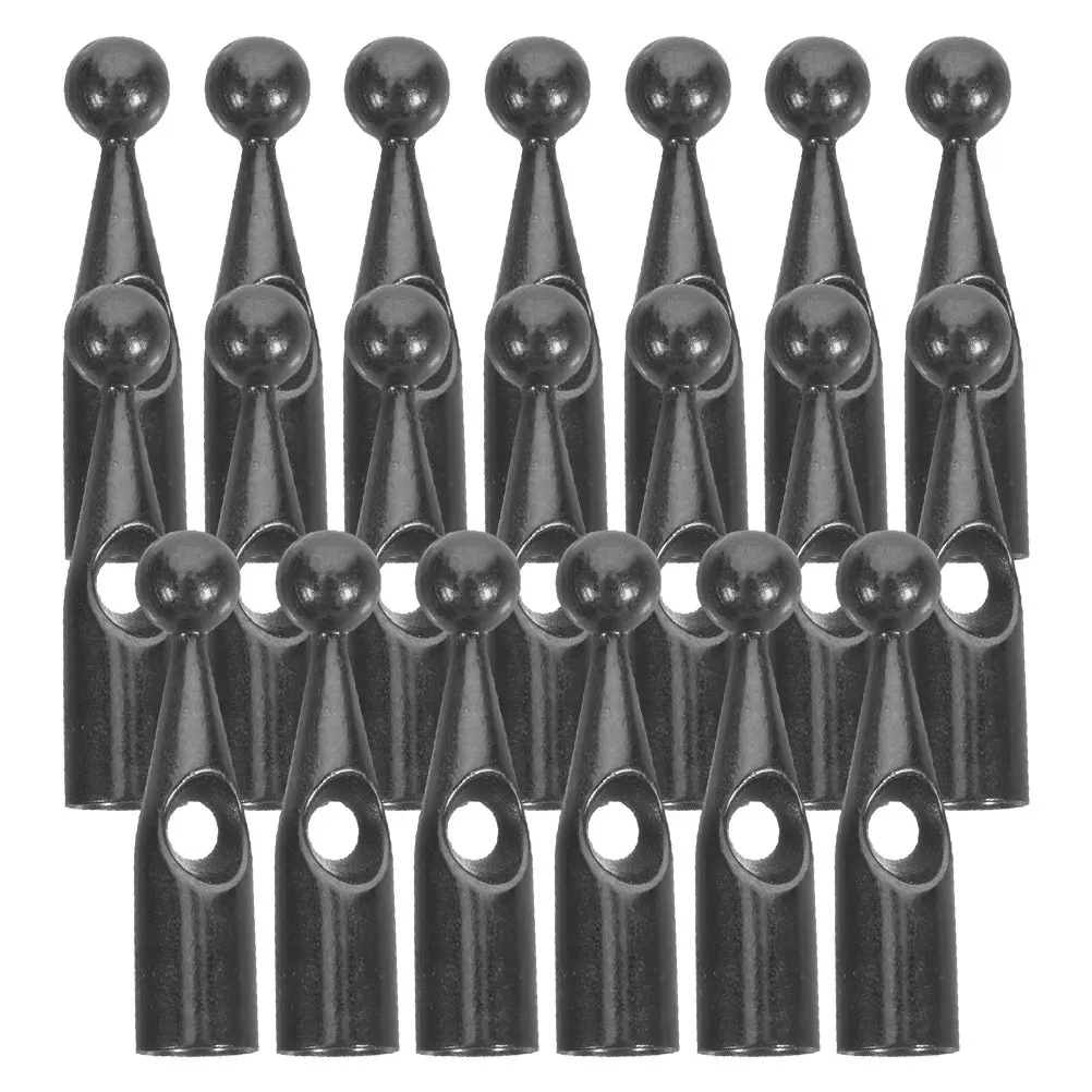 20Pcs Convenient Umbrella Tail Beads Durable Material Easy Replacement Stylish and Attractive Foldable Umbrella Parts