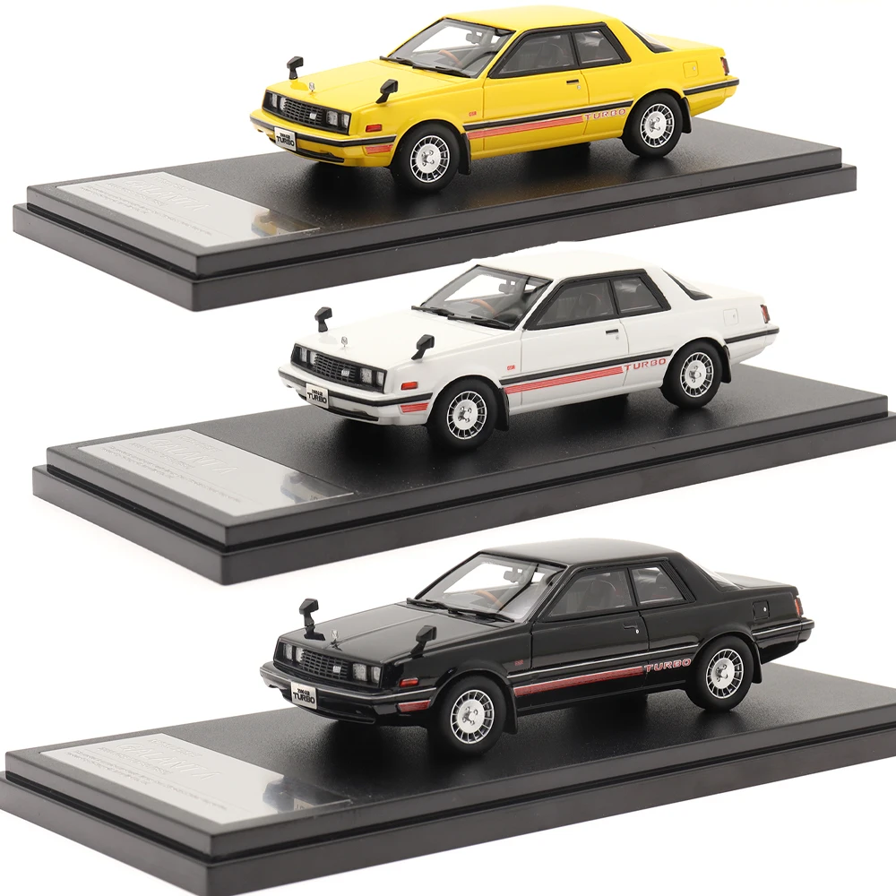 Hi-story Brand 1/43 Model Car GALANT A 2000 GSR TURBO (1980) Edition Model simulazione Resin Model Vehicle Toys Collection Gift