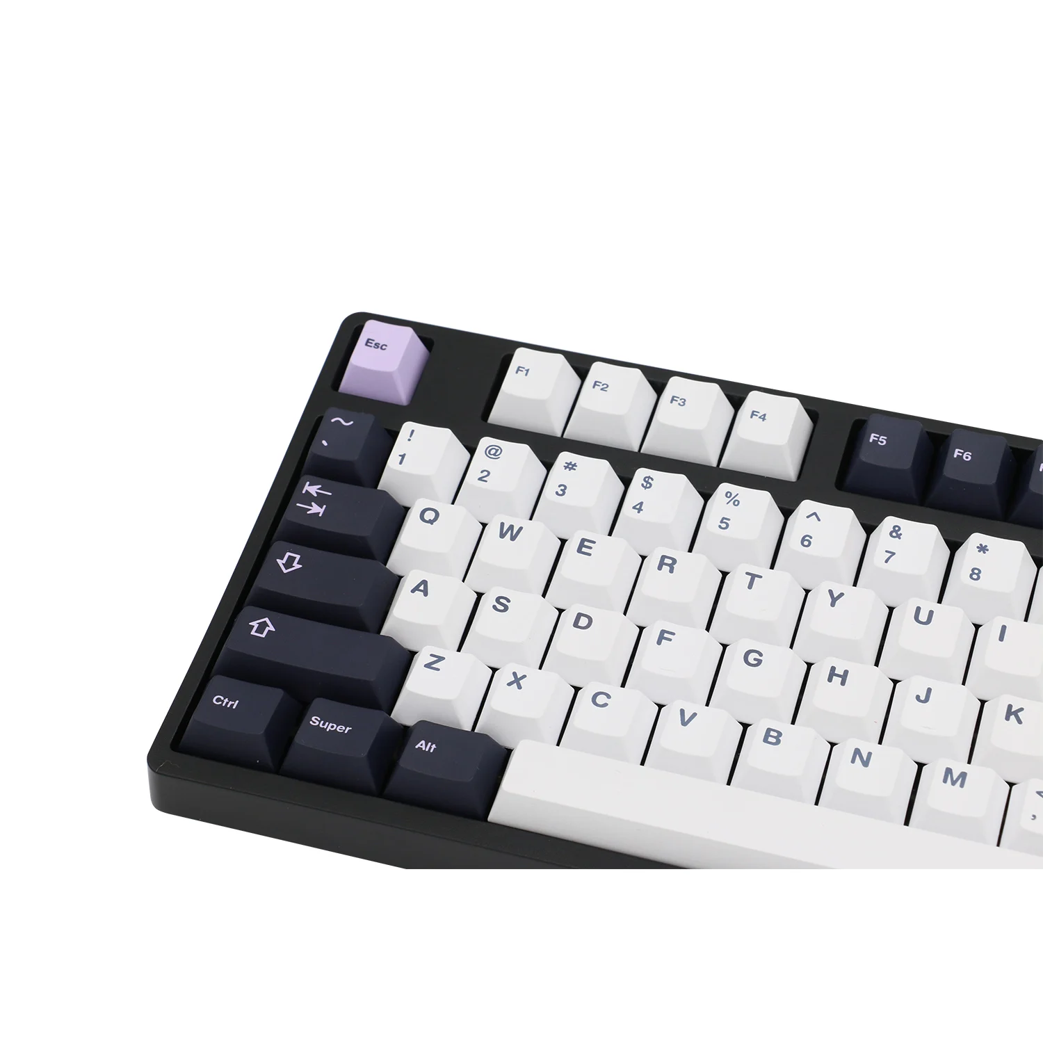 

Amethyst Purple + Purple PBT Five-sided Sublimation Keycap Personalized Big Character