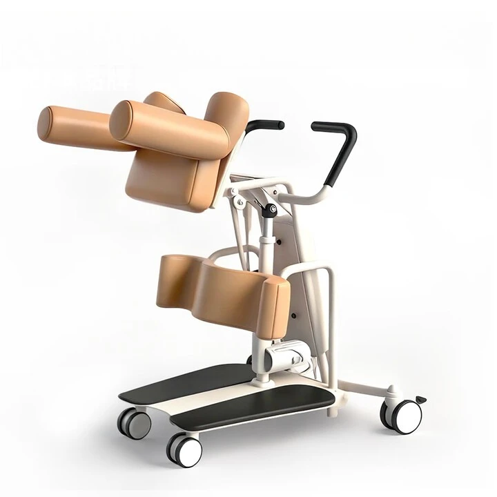 

Pick up the shifter to assist in the care of the paralyzed elderly