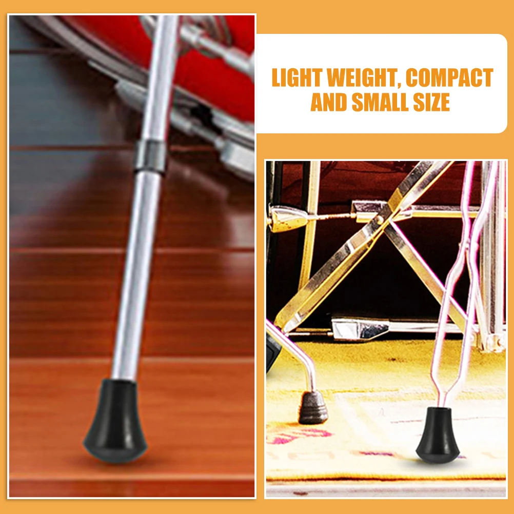 

30pcs Feet Holder Rubber Leg Protectors Floor Stand Anti-Slip Rack Pads Set Accessories Non-Slip Drum Floor Protectors Durable