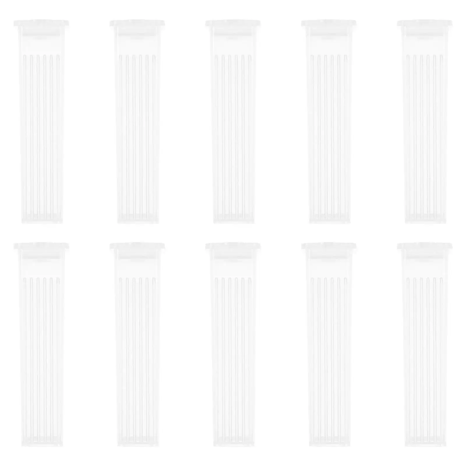 

Набор из 10 штук: Коробка для хранения патологических предметных стекол с емкостью для окрашивания, компактный дизайн для безопасного хранения стеклянных предметных стекол в медицинских лабораториях и на микроскопах