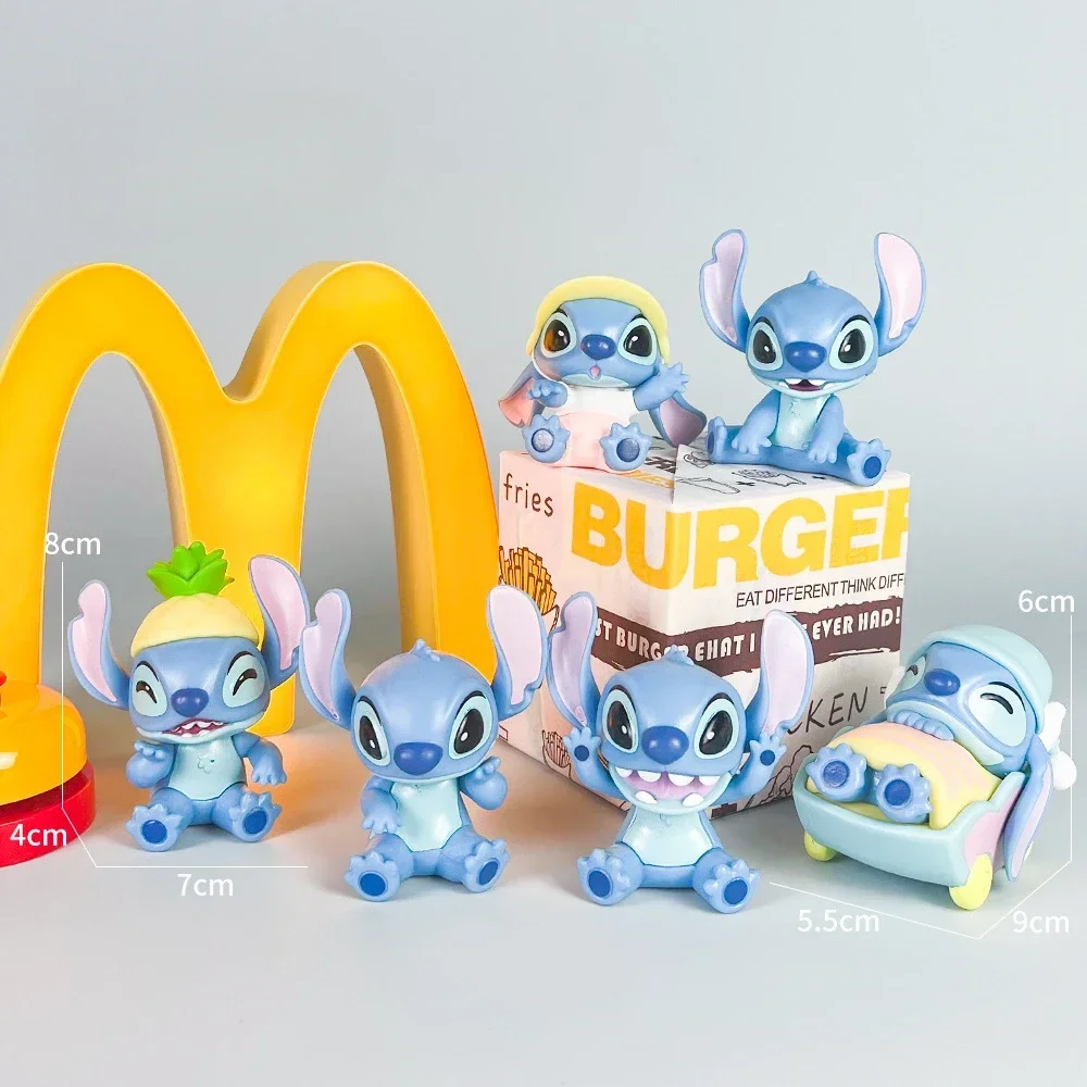 Blind Box Lilo & Stitch Stitch Anime Pvc Model myster box Children'S Toy Peripheral Christmas Bauble Ornament Birthday Gifts