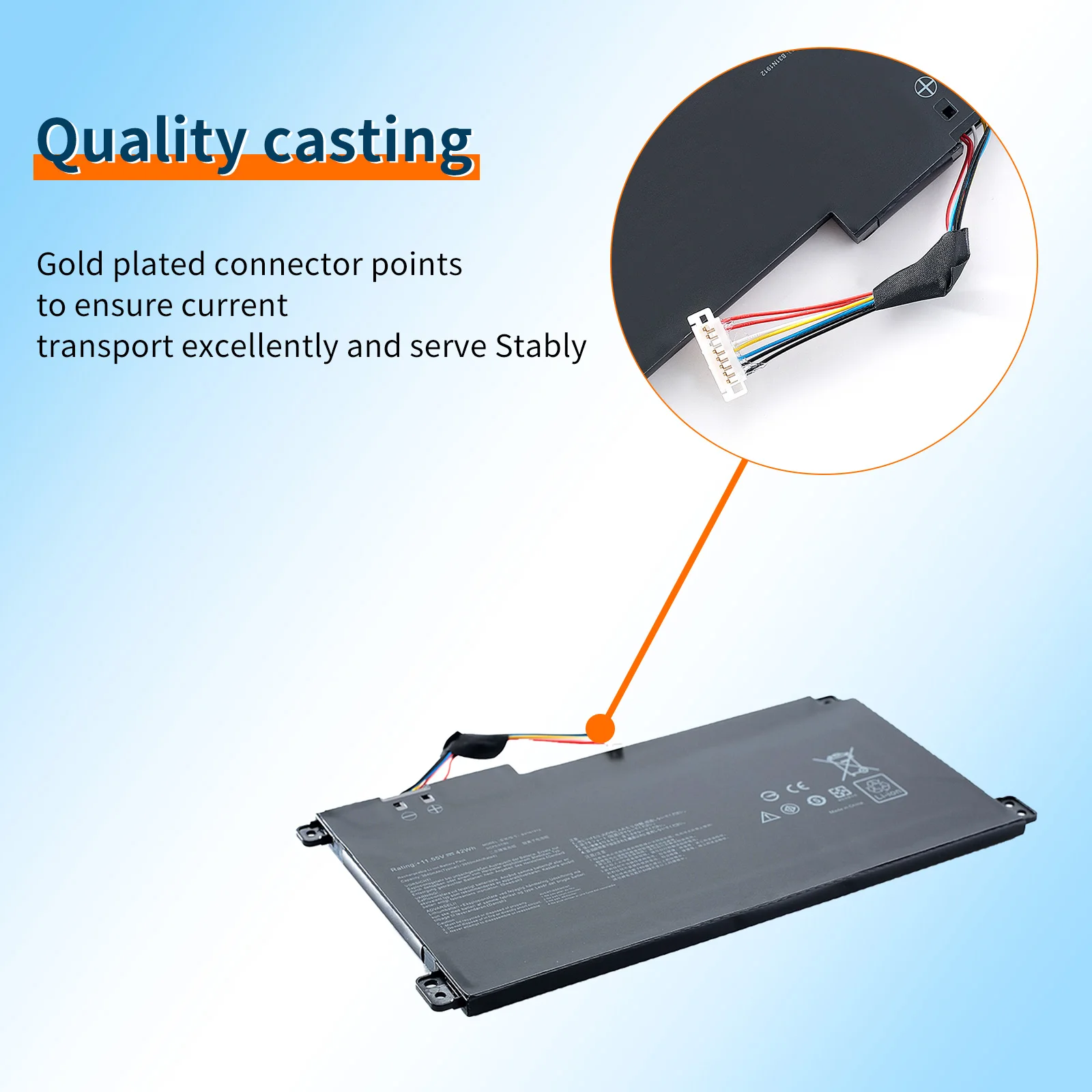 Imagem -03 - Bateria do Portátil Bvbh para Asus Vivobook 14 E410 E410ma E410ma-ek026ts E410ka L410ma L410ma L410ma-bv058ts B31n1912