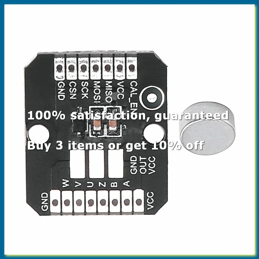 MT6835 Magnetic Encoder Module PWM/SPI Brushless Motor 21BIT Encoder Sends Magnet Instead of AS5048-WDL