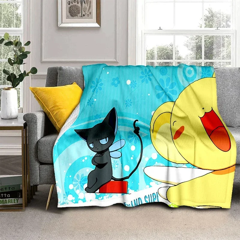 2026 Kawaii Girls Card Captor Sakura Cartoon Blanket,Soft Throw Blanket For Home Bedroom Bed Sofa Picnic Office Cover Blanket Ki