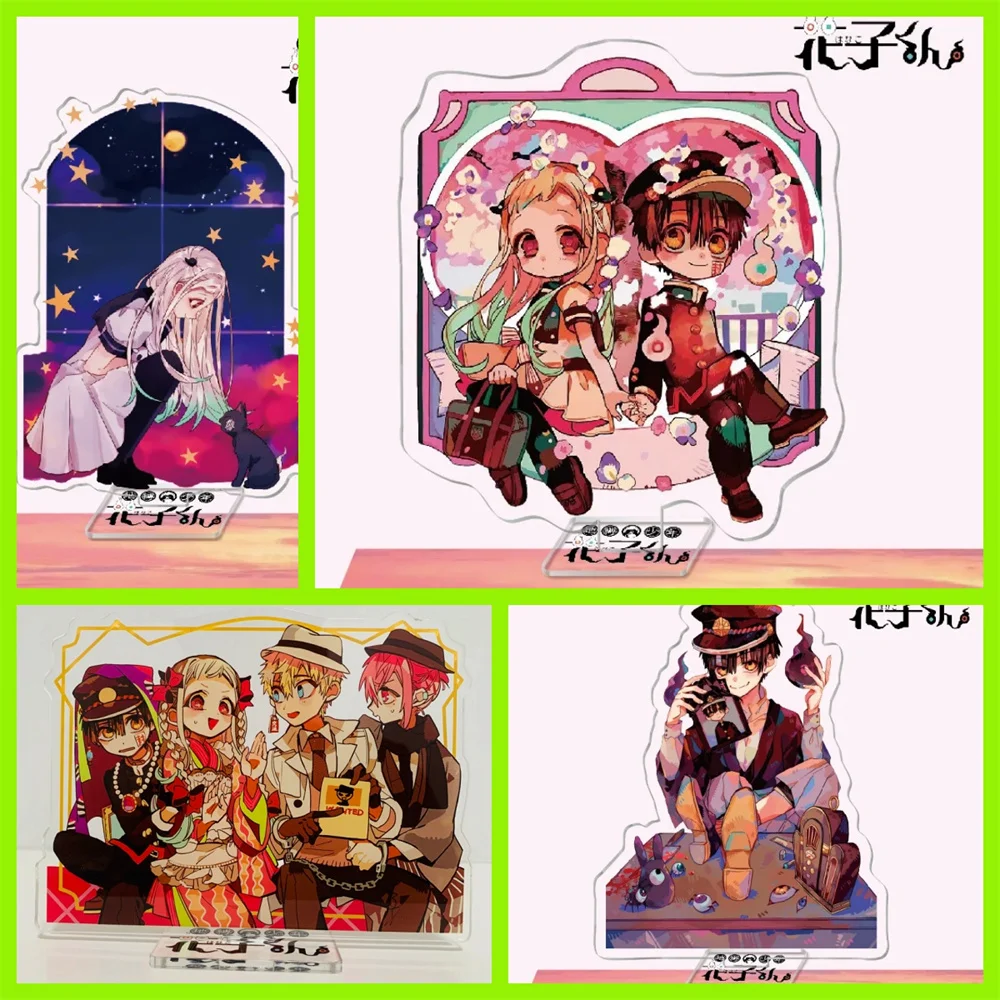 Toilet-bound Hanako-kun Anime Figures Yugi Amane Yashiro Nene Cosplay Acrylic Stand Model Plate Holder Cake Topper Birthday Toys