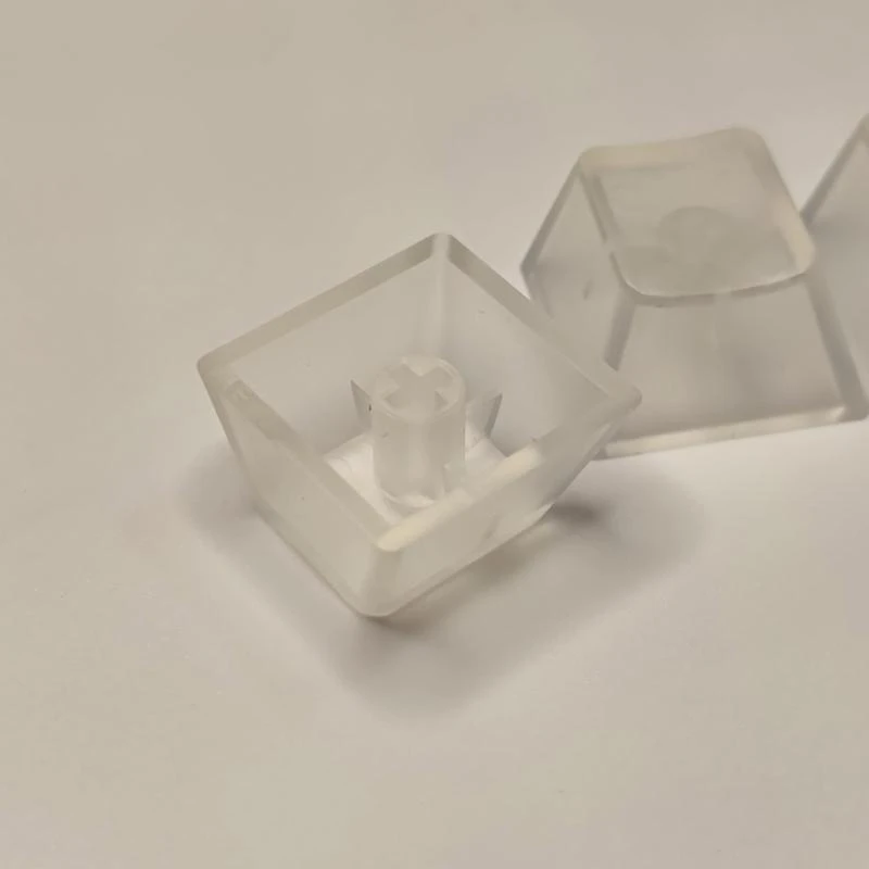 R53C CherryProfile Blank Keycaps Abs Frosted Transparent Translucest Keycap