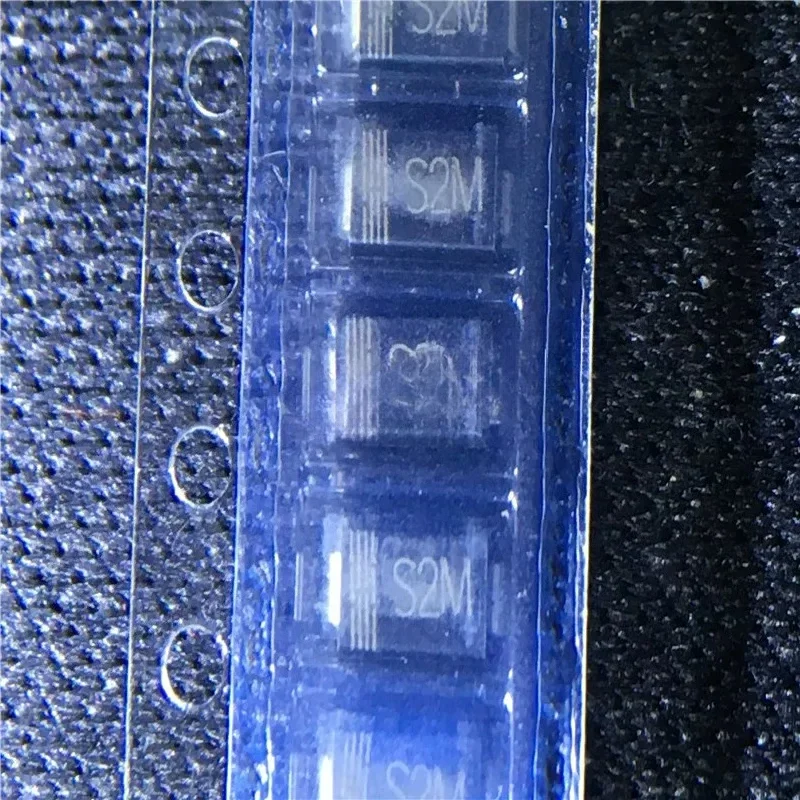 10Pcs S2M RL207 2A 1000V SMA DO-214AC New original, can be shot directly, sample
