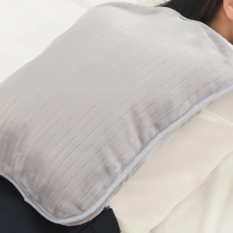 Borsa acqua calda in gomma large da 9 litri con rivestimento in peluche per alleviare dolore collo, spalle,