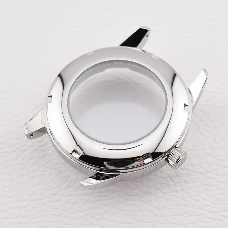 40 مللي متر NH35 مع فقاعة الزجاج ل كوكتيل الوقت Presage Seiko Mod NH34 NH38 حركة ساعات آلية استبدال أجزاء