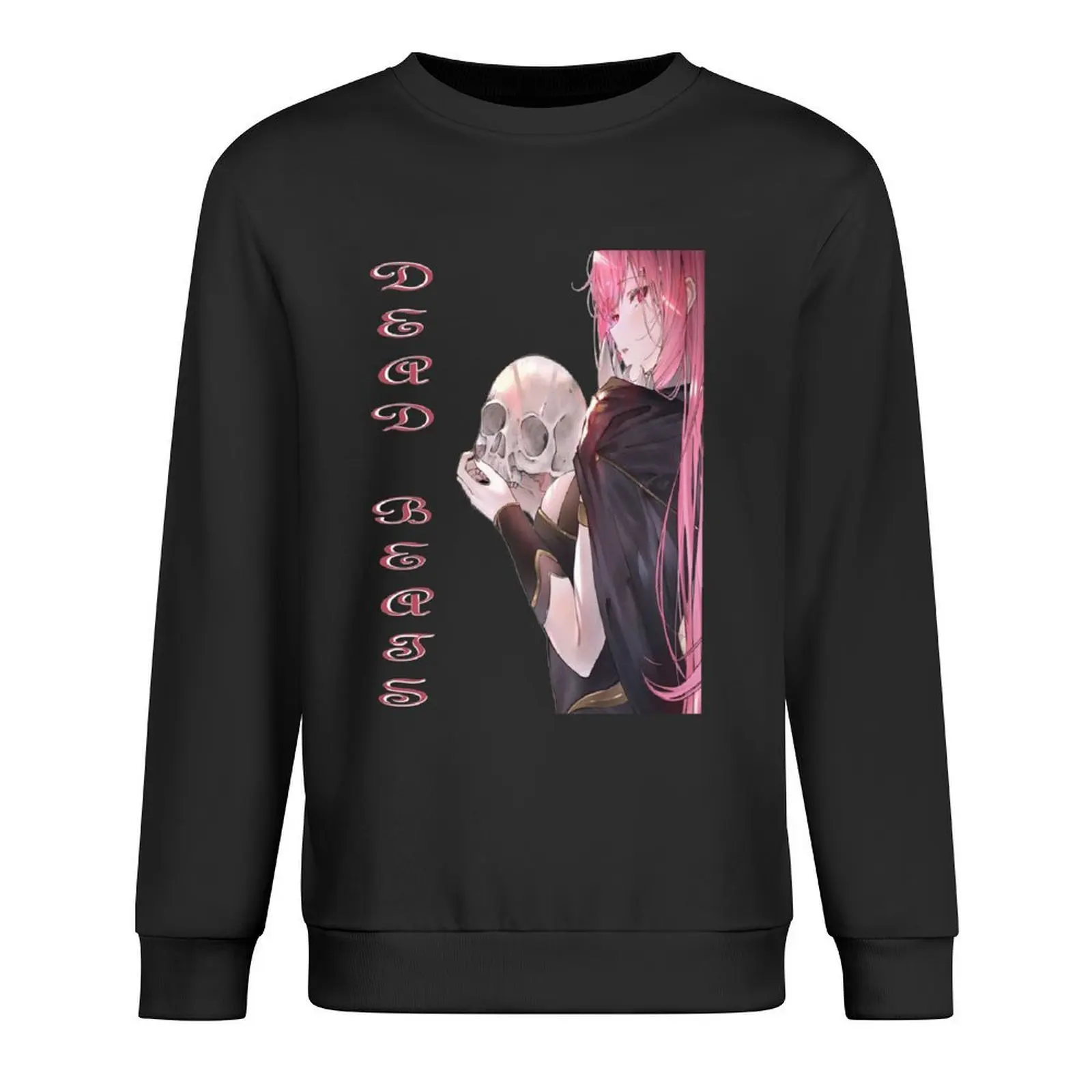 

DEADBEATS Mori Calliope Pullover winter clothes anime clothing aesthetic clothing men's clothing sweatshirt men