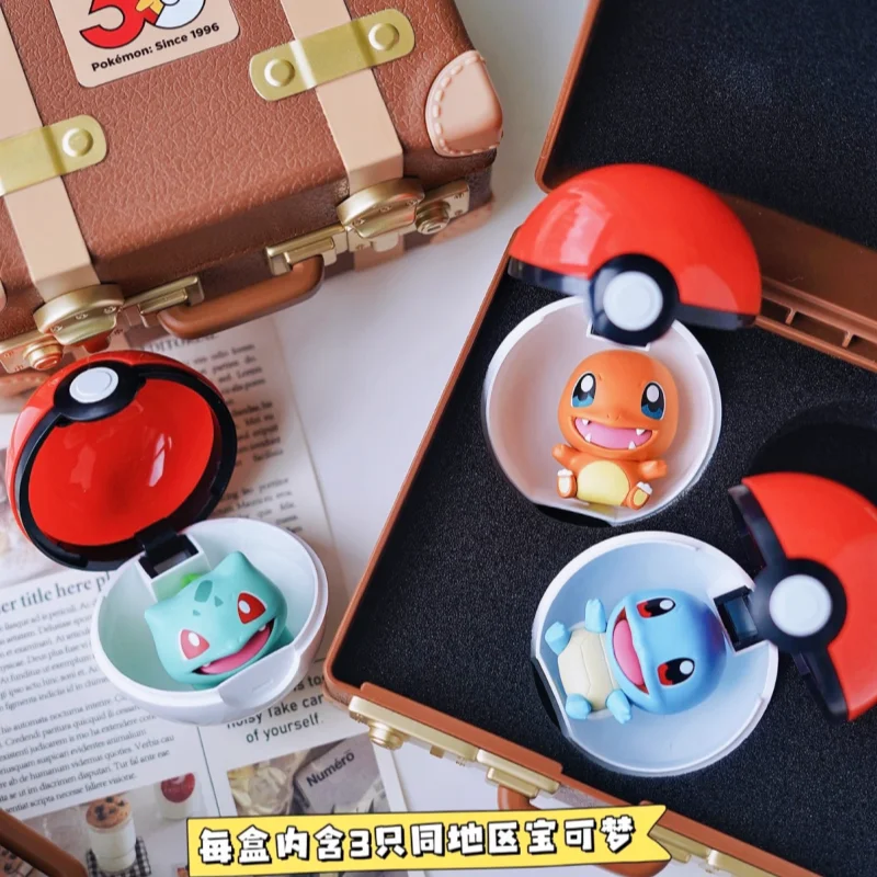 Original Funism×Pokémon 30th Poke Ball Original Partner Serise Trendy Blind Box Collection Ornament Surprise Toys For Trainer
